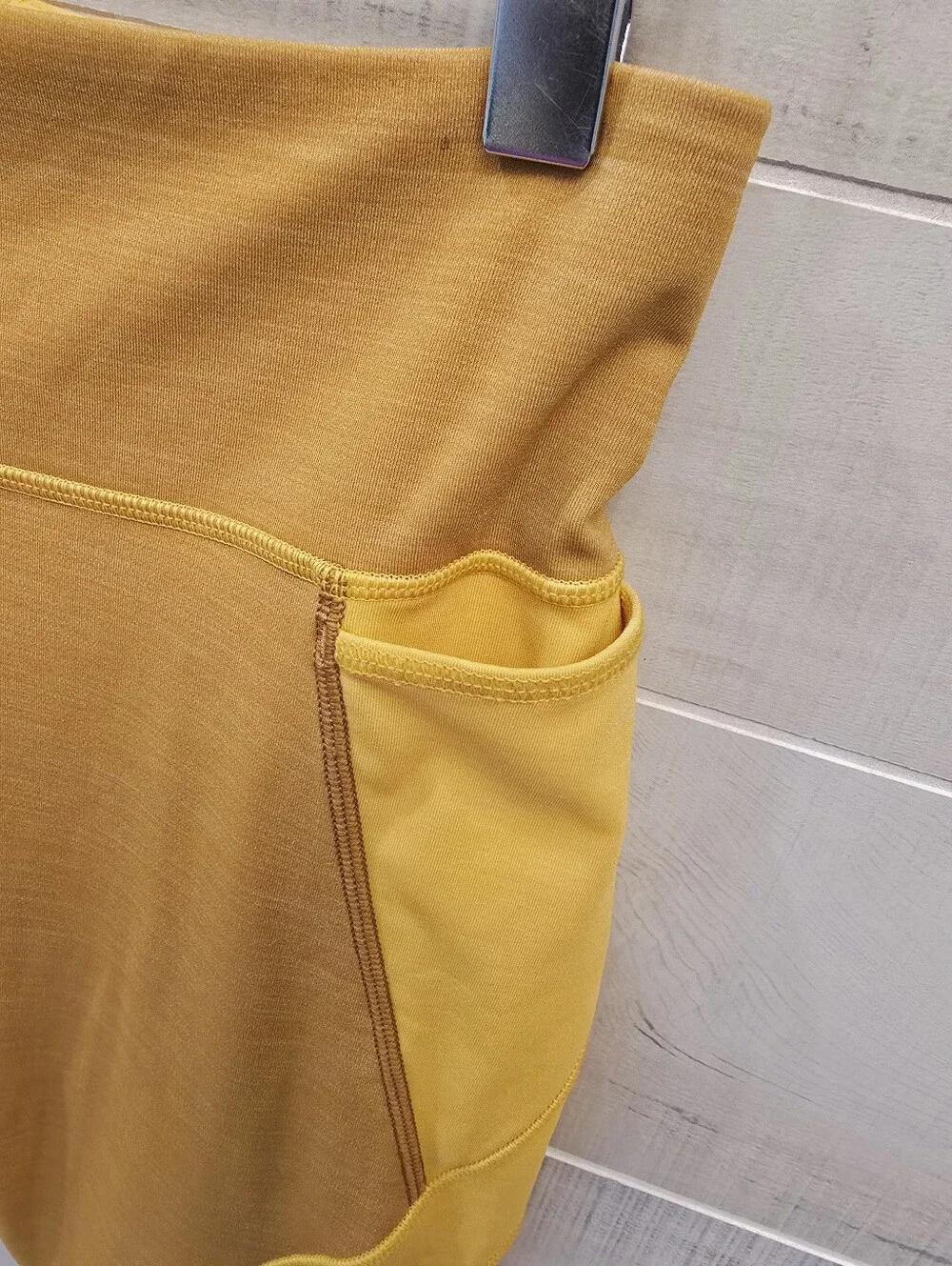 {8} Lululemon Early Extension Hi-Rise Tight Heathered Fools Gold & Honey Lemon - Picture 6 of 13